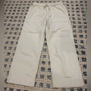 Buck Mason herringbone twill utility pull on pant, size Medium